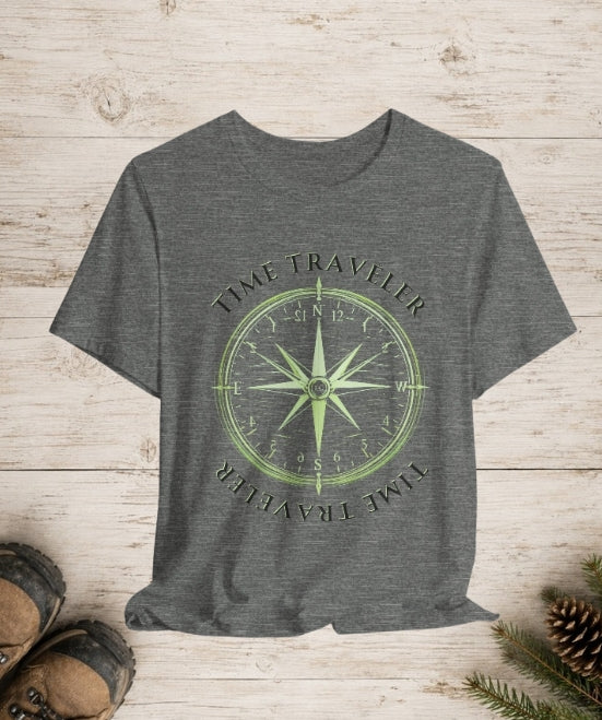 Time Traveler | Neon Outdoor Adventure T-Shirt